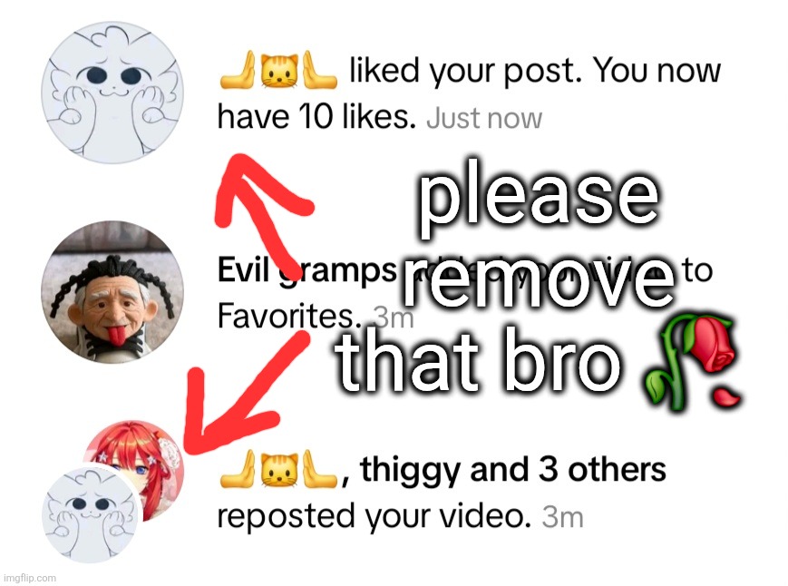 please remove that bro 🥀 | made w/ Imgflip meme maker