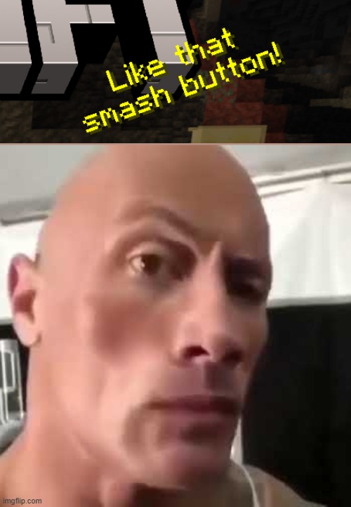 *vineboom8 | image tagged in the rock eyebrows | made w/ Imgflip meme maker