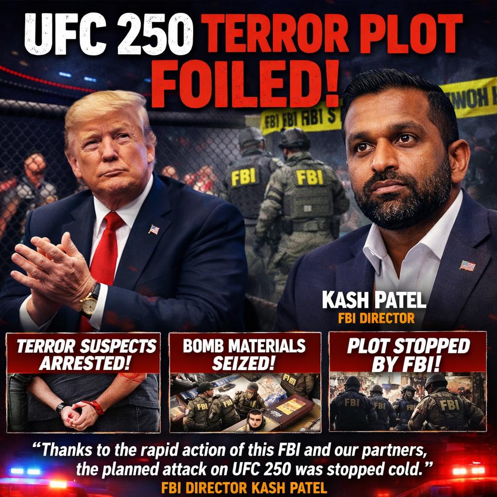 UFC 250 TERROR PLOT Blank Meme Template