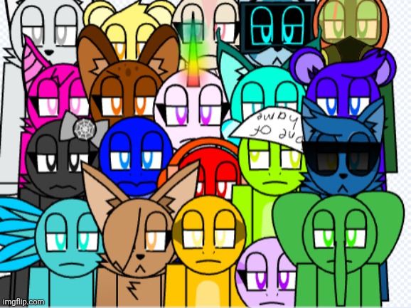 You got the whole Fauna World cast laughing | image tagged in you got the whole fauna world cast laughing | made w/ Imgflip meme maker