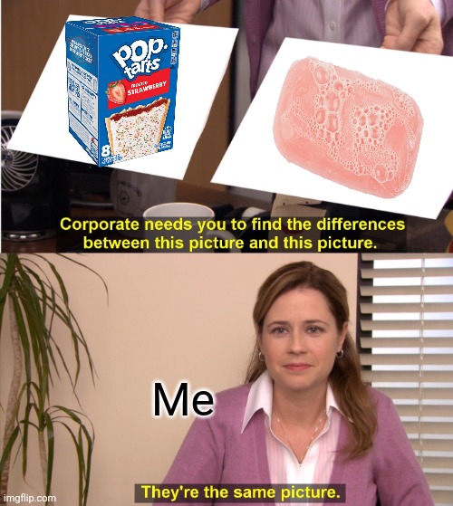 They're The Same Picture Meme | Me | image tagged in memes,they're the same picture | made w/ Imgflip meme maker