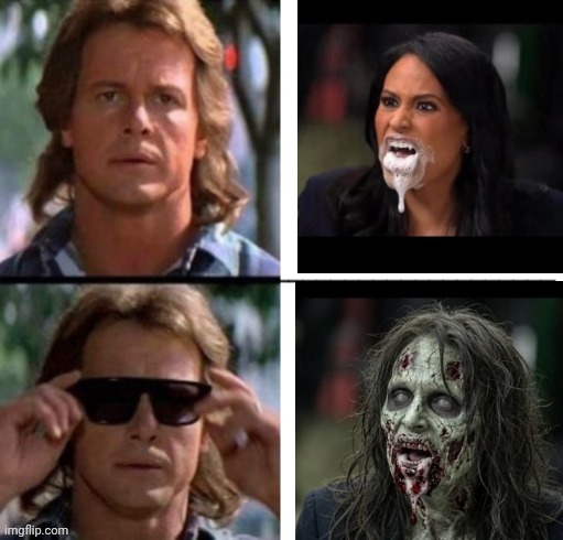 Zombie News They Live Blank Meme Template