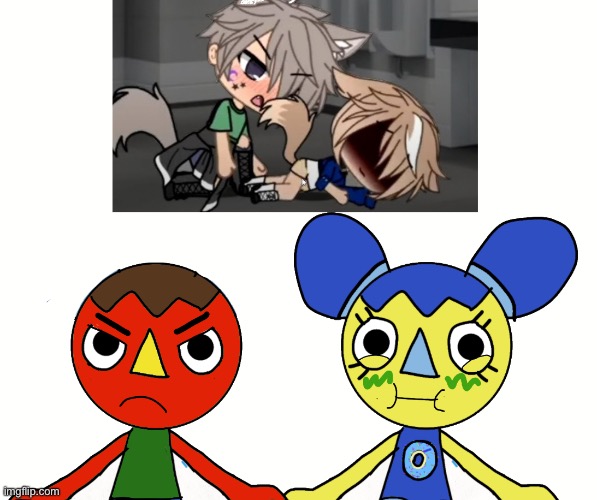 Ryan And Me React to Gacha Cringe | image tagged in anti gacha life,ryan and elizabeth,oc,gacha life | made w/ Imgflip meme maker