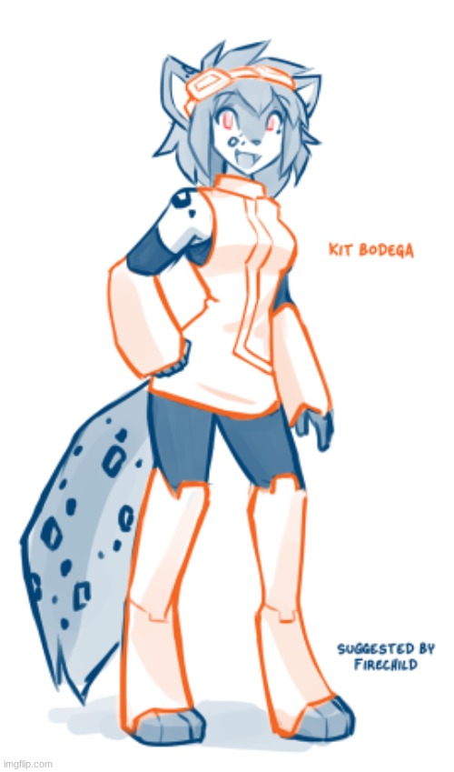 y'all met Kit Bogeda. now meet Kat Bodega (art by thomas fischbach | image tagged in kat,twokinds,gameoverse,kit bodega | made w/ Imgflip meme maker