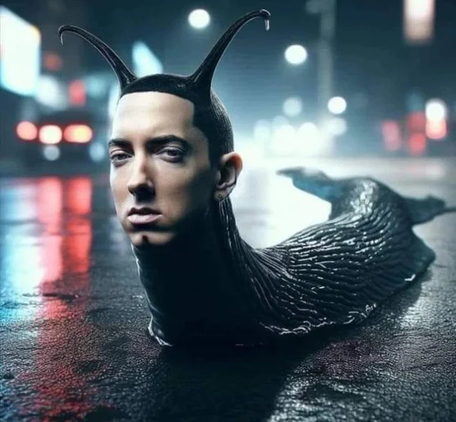 Eminem Slug sideye meme Blank Meme Template
