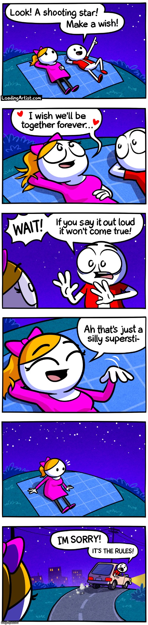 Shooting star | image tagged in shooting star,date,comics/cartoons,loading artist,wish,rules | made w/ Imgflip meme maker
