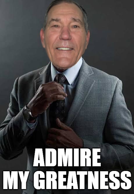 No somos iguales | Admire my greatness | image tagged in no somos iguales | made w/ Imgflip meme maker