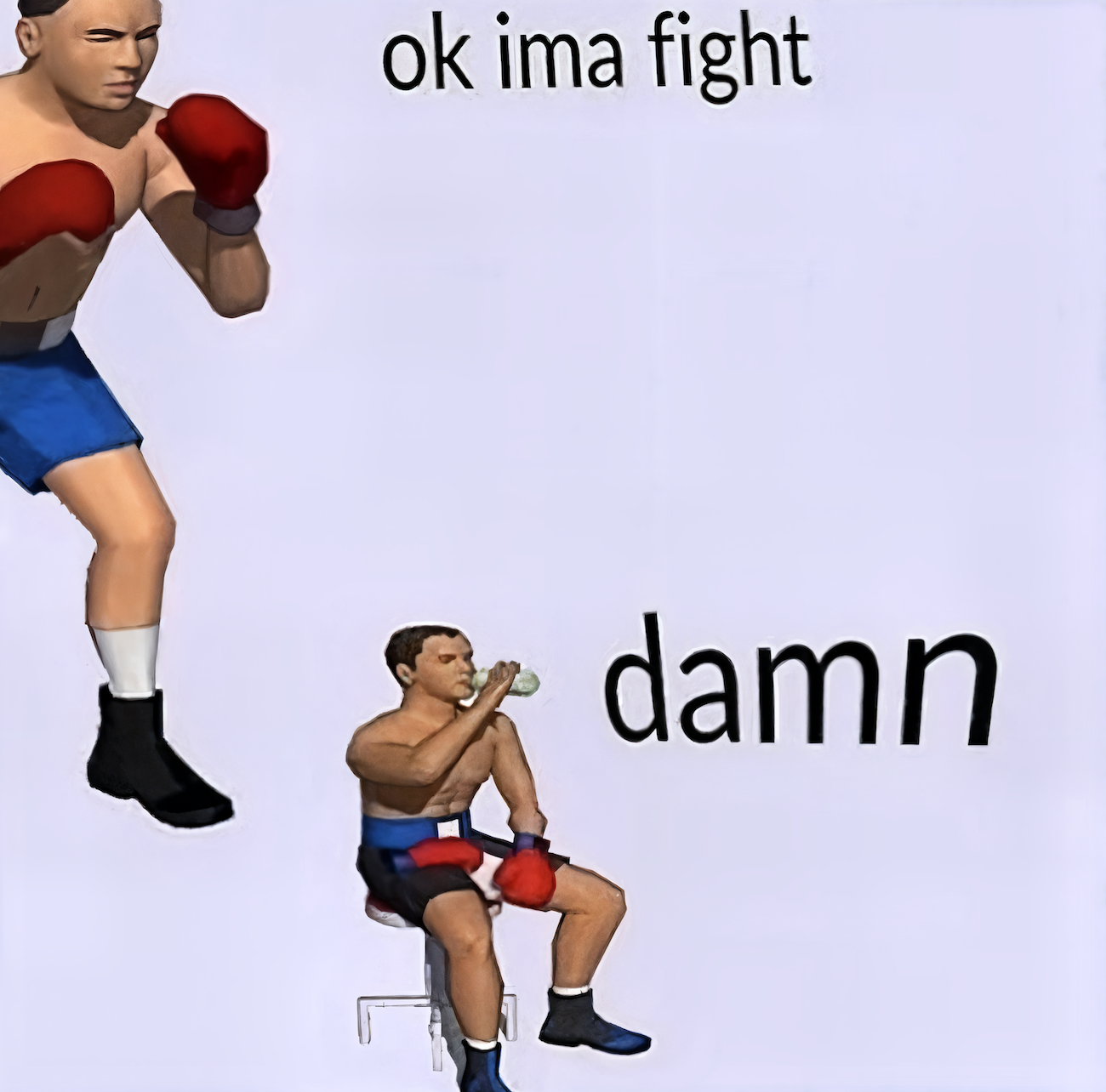 Ima Fight Restored Blank Meme Template