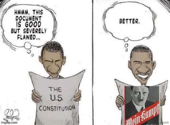 Obama Fixes Constitution | image tagged in obama fixes constitution | made w/ Imgflip meme maker