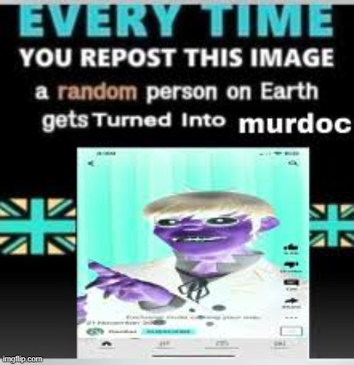 evil | image tagged in repost murdoc | made w/ Imgflip meme maker