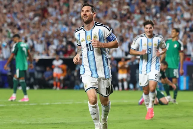 Messi Hattrick Blank Meme Template
