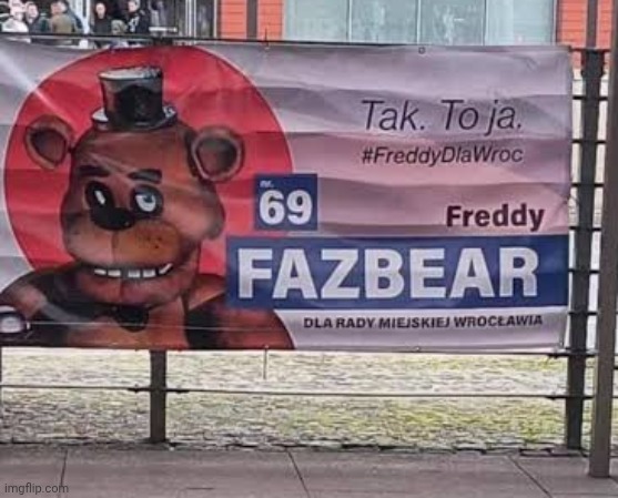 Vote Fazbear for president! | made w/ Imgflip meme maker