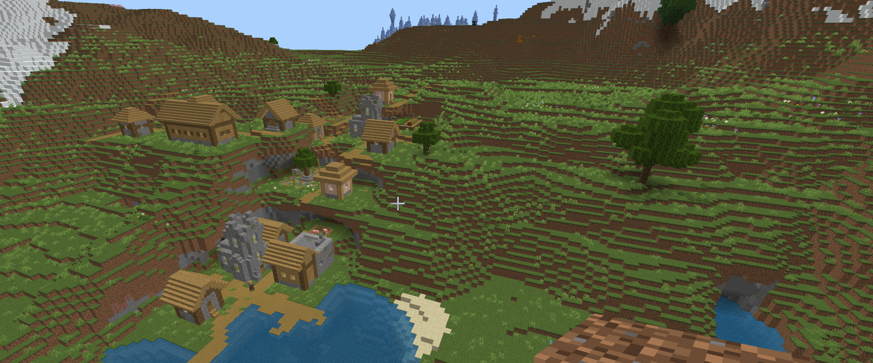 Minecraft Village Blank Meme Template