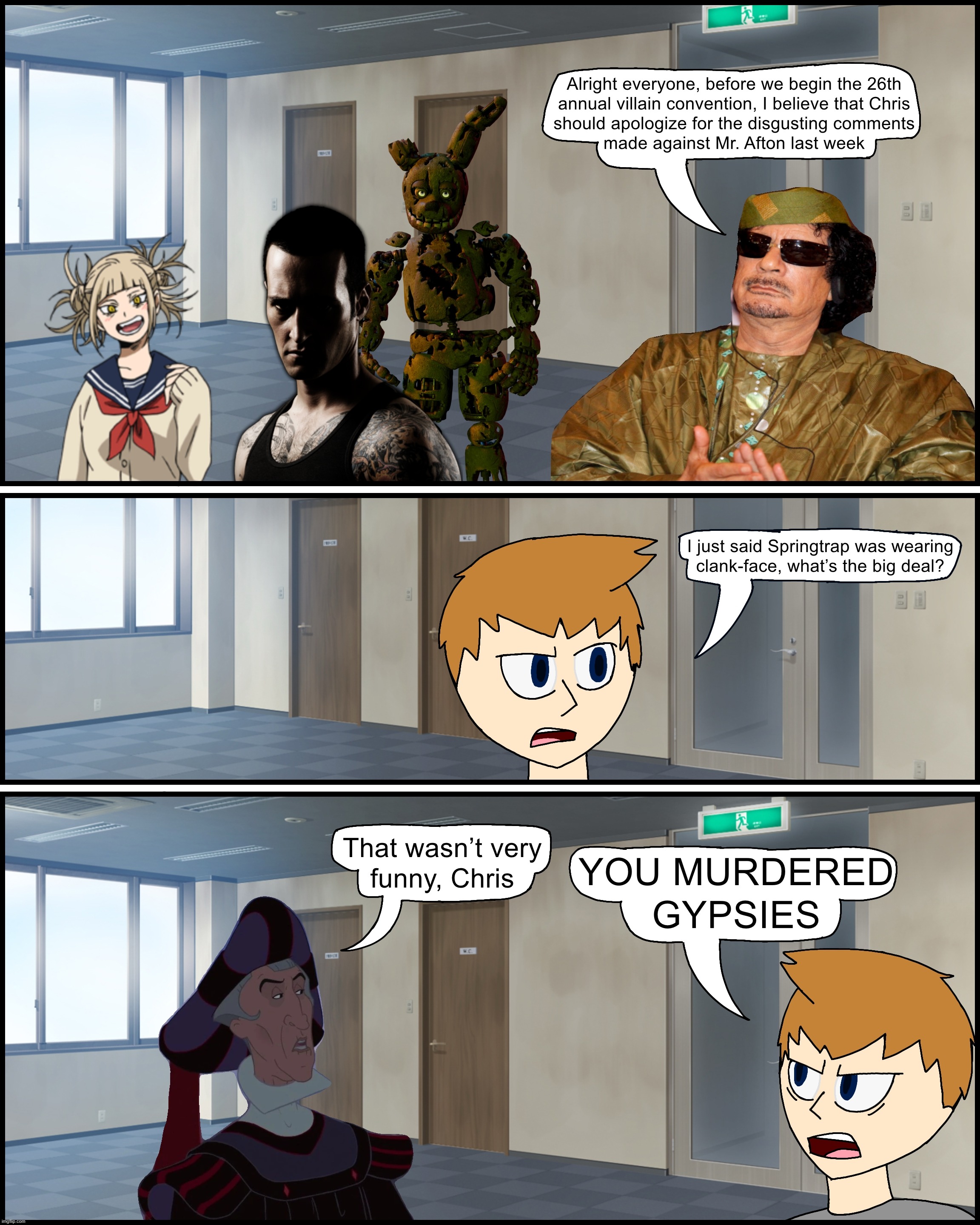 re-creation of an Absolutenutcase162 comic | made w/ Imgflip meme maker