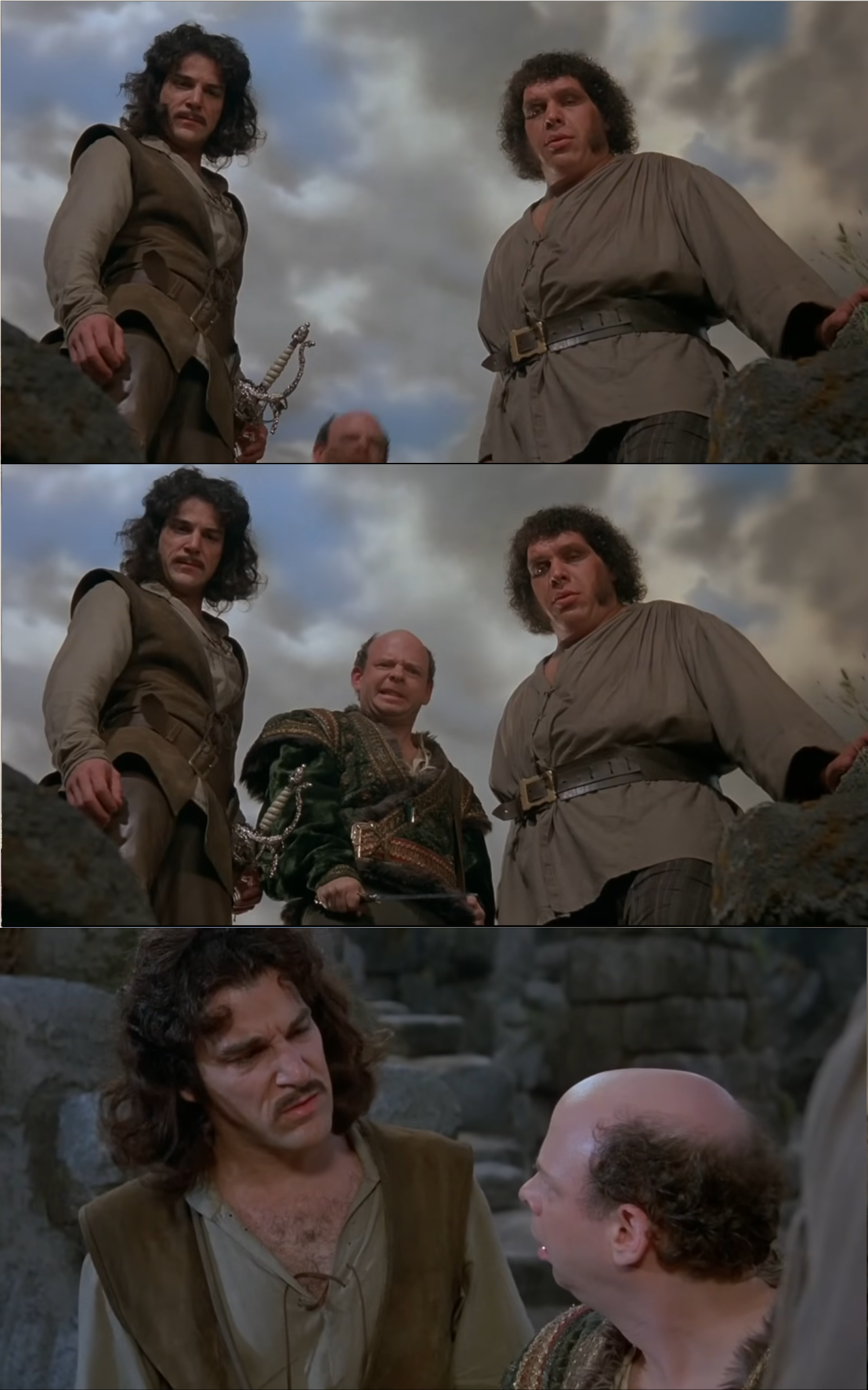 You Keep Using That Word (3 frame) Blank Meme Template