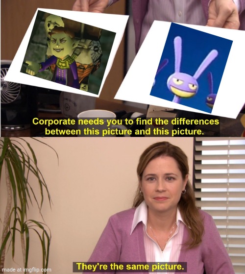 their the same picture... | image tagged in memes,they're the same picture,fortnite,jax,tadc | made w/ Imgflip meme maker