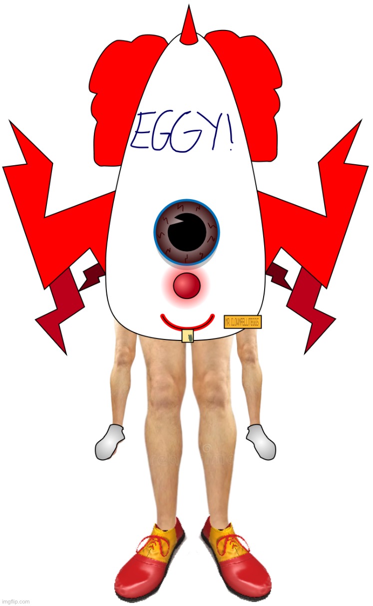 Clownfelliteggs | image tagged in clownfelliteggs,egg,eggs,scratch,oc,ocs | made w/ Imgflip meme maker