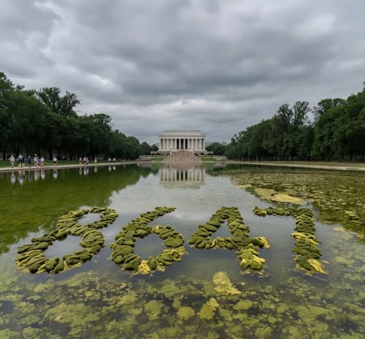 86 45 is everywhere. Who's Trump going to sue? Reflecting Pool. Blank Meme Template