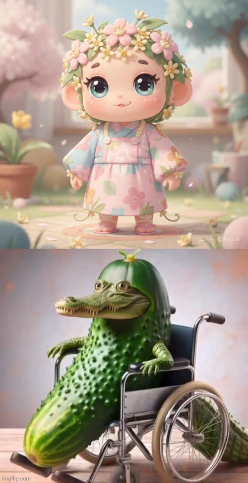 which AI slop is cuter? | made w/ Imgflip meme maker