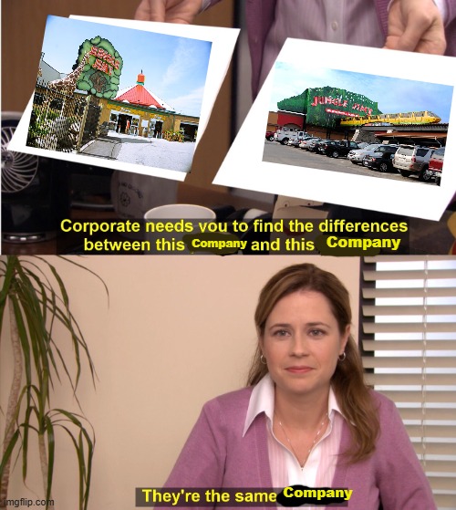 Jungle Jim's got me like | Company; Company; Company | image tagged in memes,they're the same picture,jungle jims | made w/ Imgflip meme maker