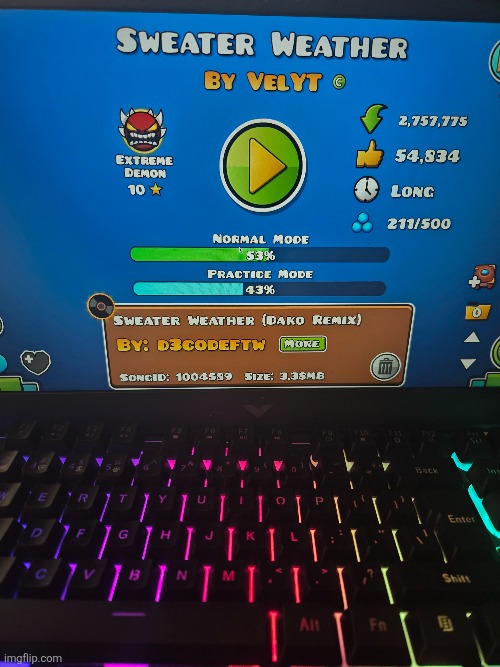 Only 3% higher but thats good enough for me | made w/ Imgflip meme maker