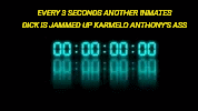 Karmelo's Karmatic reverb | Every 3 seconds another inmates dick is jammed up Karmelo Anthony's ass | image tagged in dark humor | made w/ Imgflip images-to-gif maker
