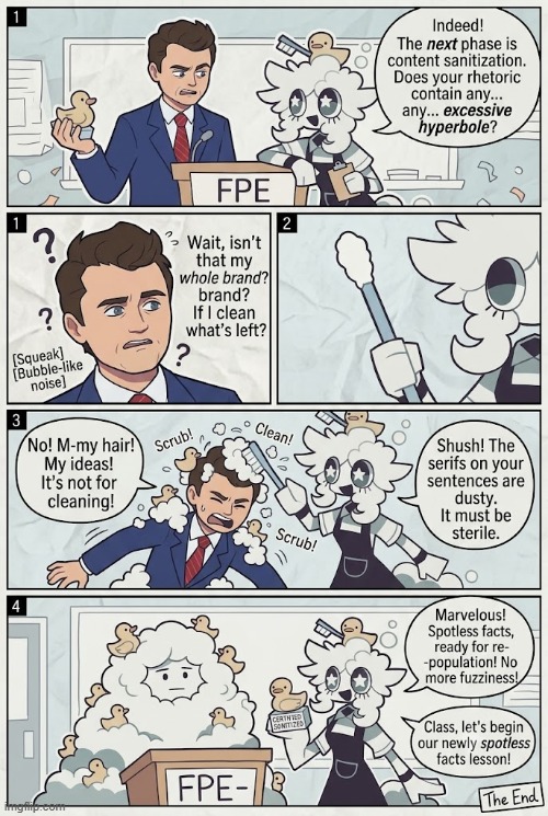 Charlie Kirk if he was in FPE | image tagged in fpe,fundamental paper education,charlie,kirk | made w/ Imgflip meme maker