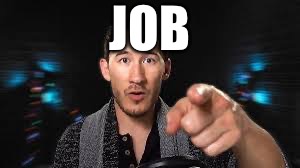 Markiplier pointing | JOB | image tagged in markiplier pointing | made w/ Imgflip meme maker