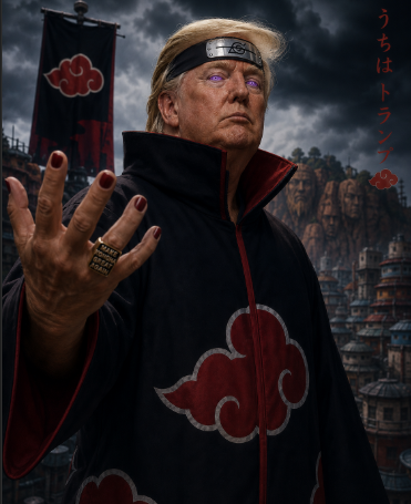 trump naruto Blank Meme Template