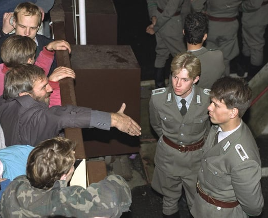 East communist berlin wall soldiers Blank Meme Template