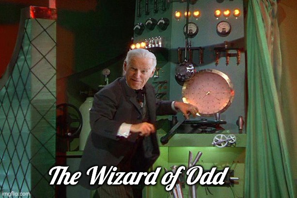 The Wizard of Odd | image tagged in wizard behind the curtain | made w/ Imgflip meme maker