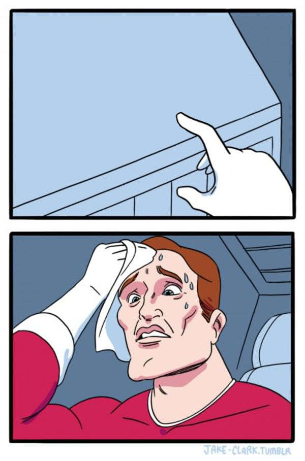 No Buttons Blank Meme Template