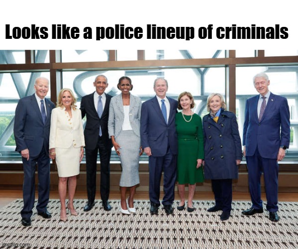 Looks like a police lineup of criminals | made w/ Imgflip meme maker