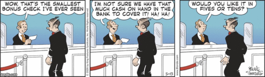 Blondie | image tagged in comics | made w/ Imgflip meme maker
