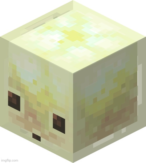 image tagged in minecraft sulfur cube | made w/ Imgflip meme maker