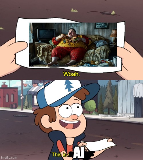 This is Worthless | ai | image tagged in this is worthless | made w/ Imgflip meme maker