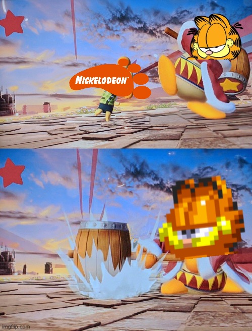 Garfield is NOT Nickelodeon! Upvote and or comment if you agree with me | image tagged in garfield,odie,jon arbuckle,nermal,garfield comic vacation,garfield god has abandoned us | made w/ Imgflip meme maker