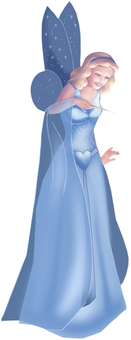 Blue Fairy From Pinocchio Blank Meme Template