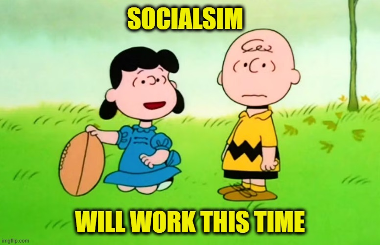 More Leftist Logic | Socialsim; will work this time | image tagged in socialism | made w/ Imgflip meme maker