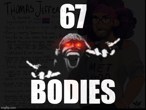 image tagged in 67 | made w/ Imgflip meme maker