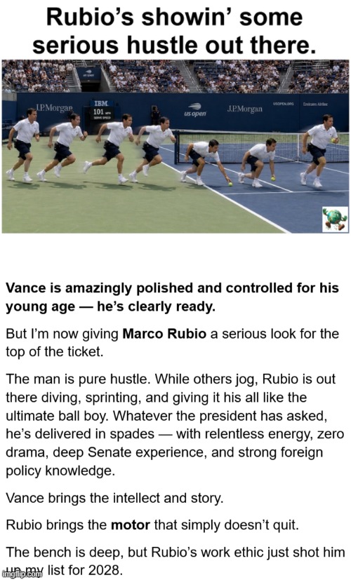 Vance or Rubio: Who should be at the top of the Republican ticket in 2028? | image tagged in maga,conservative,rubio | made w/ Imgflip meme maker