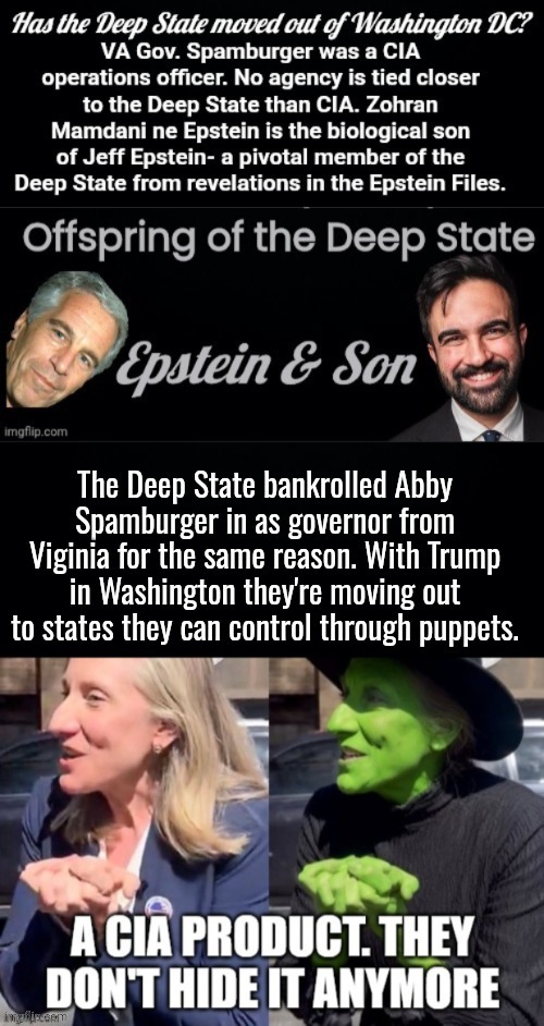 Deep State puppets | image tagged in deep state puppets,epstein,junior | made w/ Imgflip meme maker