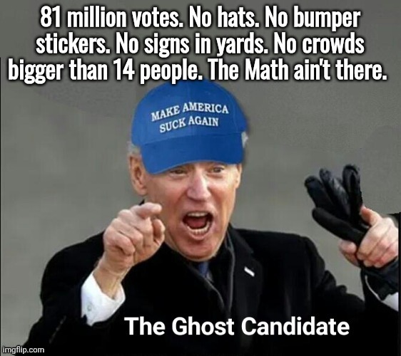 Geritol Joe Biden Ghost Candidate | image tagged in geritol joe biden ghost candidate | made w/ Imgflip meme maker