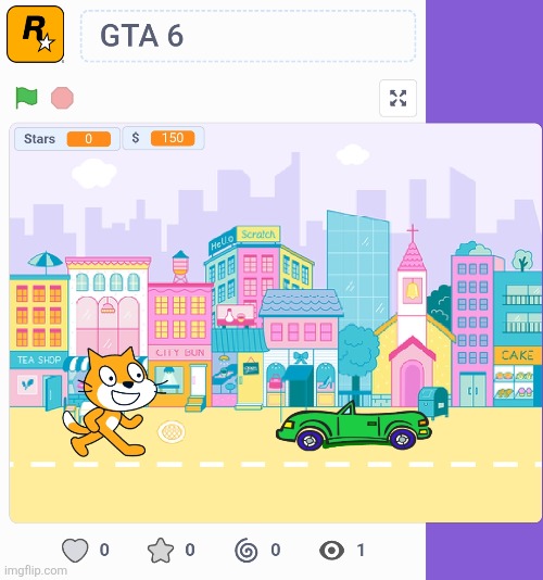 no way | image tagged in gta 6 | made w/ Imgflip meme maker