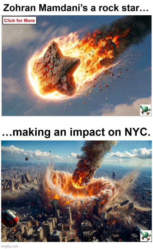Zohran Mamdani: Visionary or disaster for New York? | image tagged in maga,conservative,nyc | made w/ Imgflip meme maker