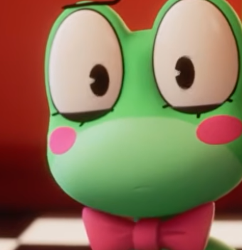 High Quality Ribbit 0_0 Blank Meme Template