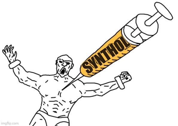 Synthol injection | Synthol | image tagged in oil | made w/ Imgflip meme maker
