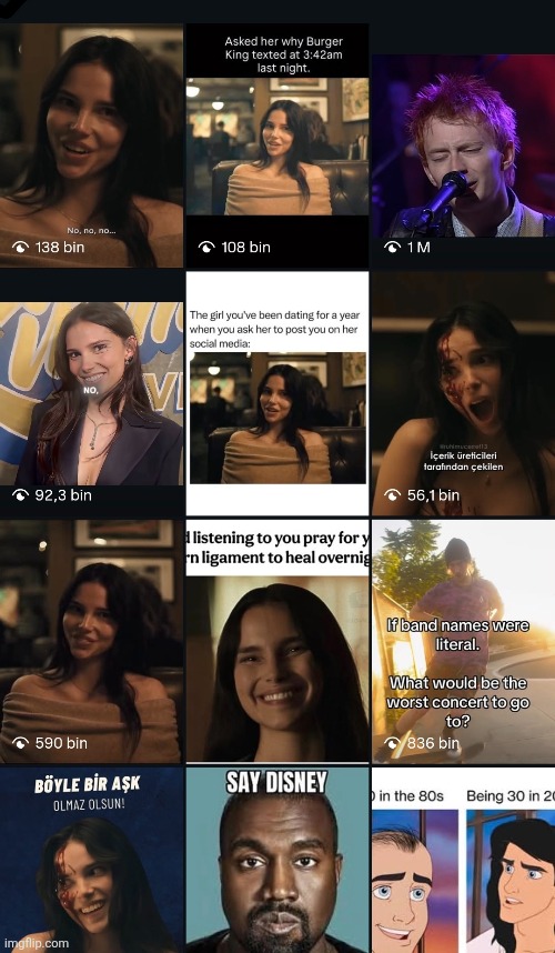 Nikki from Obsession took over my homepage | made w/ Imgflip meme maker
