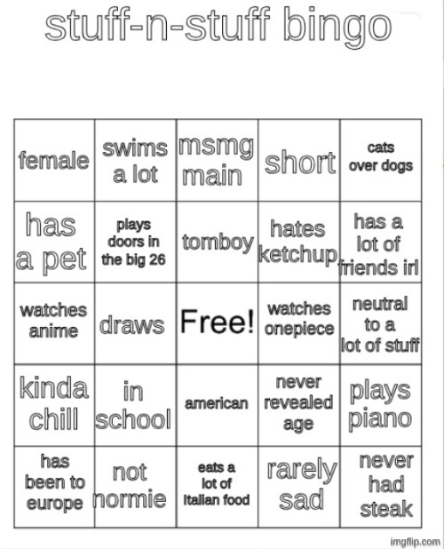 bingo 2.0 | image tagged in bingo | made w/ Imgflip meme maker
