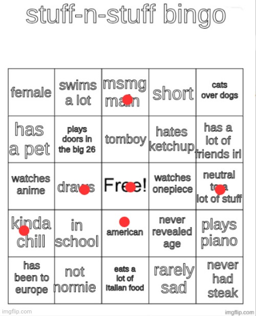 bingo | image tagged in bingo | made w/ Imgflip meme maker